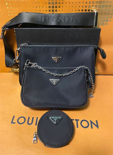 nylon multi pochette prada|prada purses.